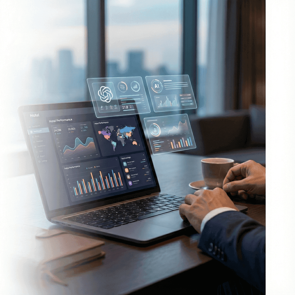 การตลาดโรงแรม AI