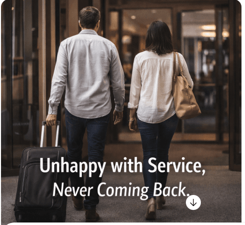 ลูกค้าไม่กลับมาพักซ้ำ